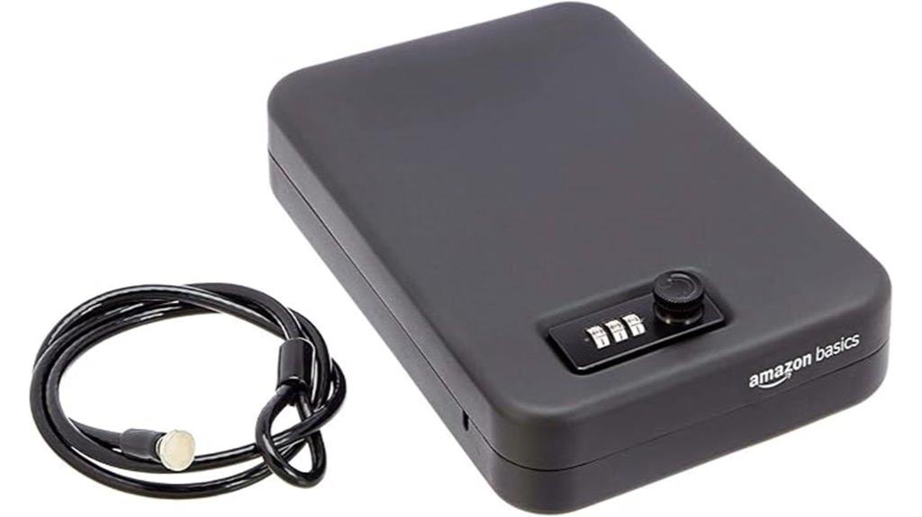 portable security lock box