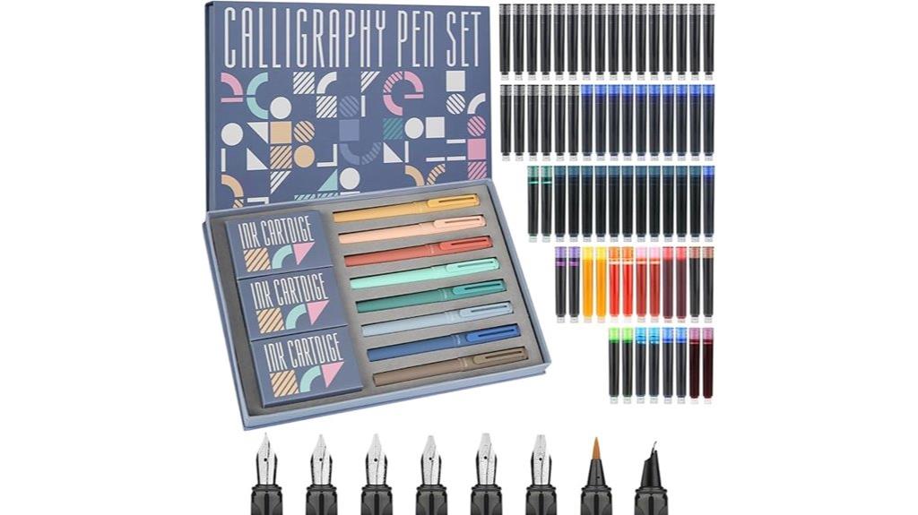 premium 74 piece calligraphy set