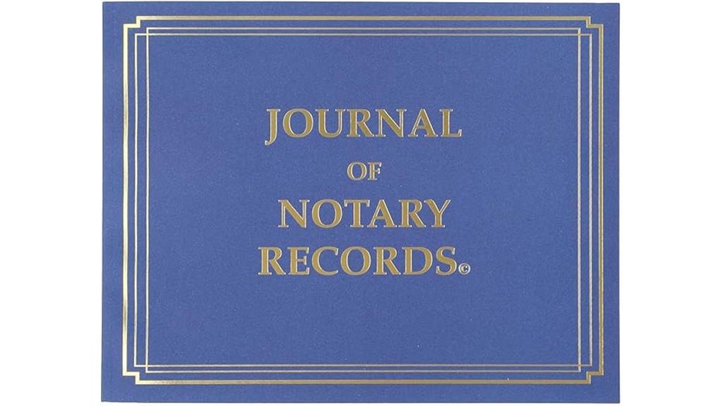 premium notary journal