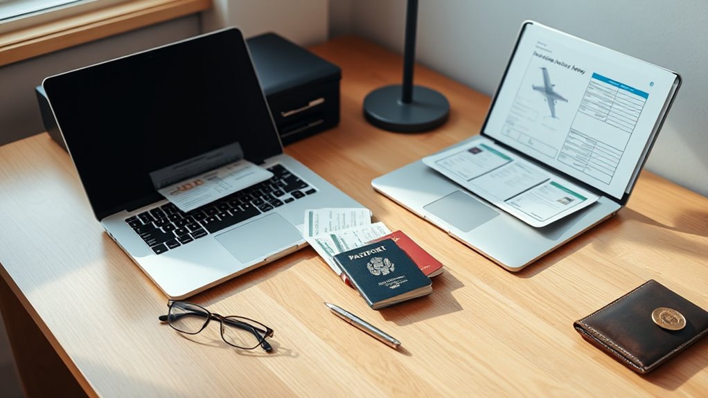 print critical travel documents