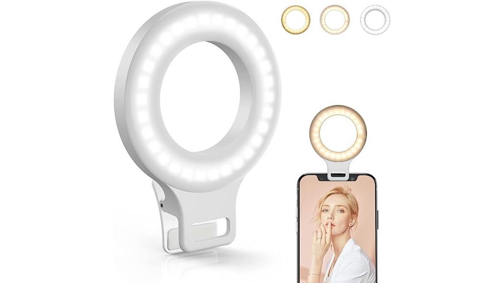 rechargeable led clip light