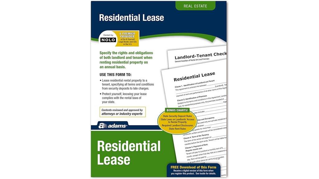 residential lease agreement guidelines