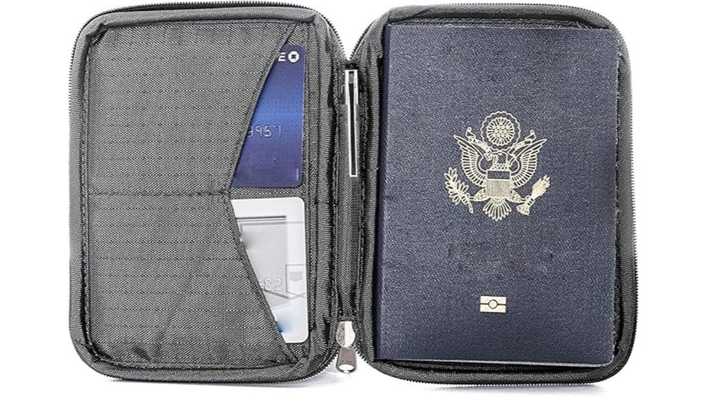 rfid blocking passport wallet