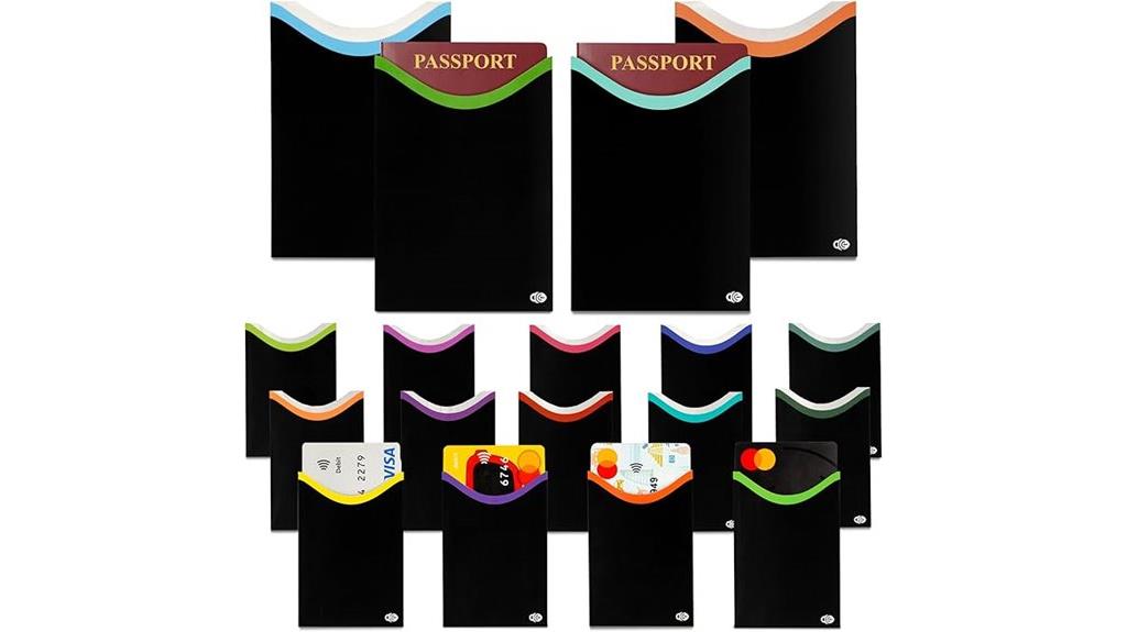 rfid blocking sleeves