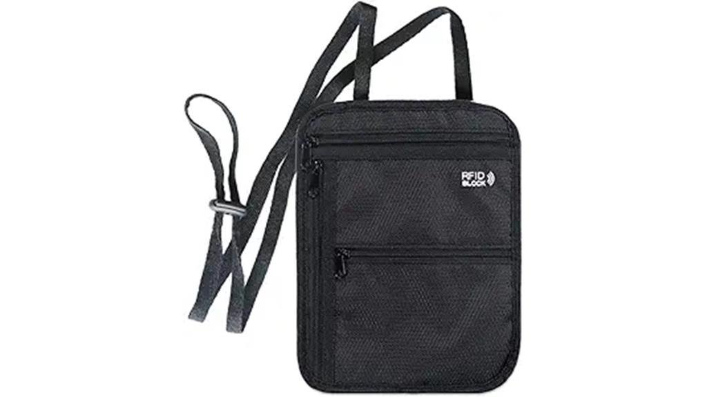rfid blocking travel wallet