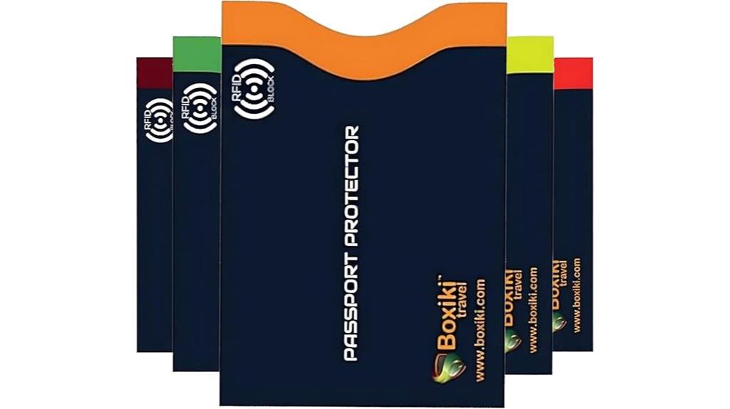 rfid passport sleeves pack