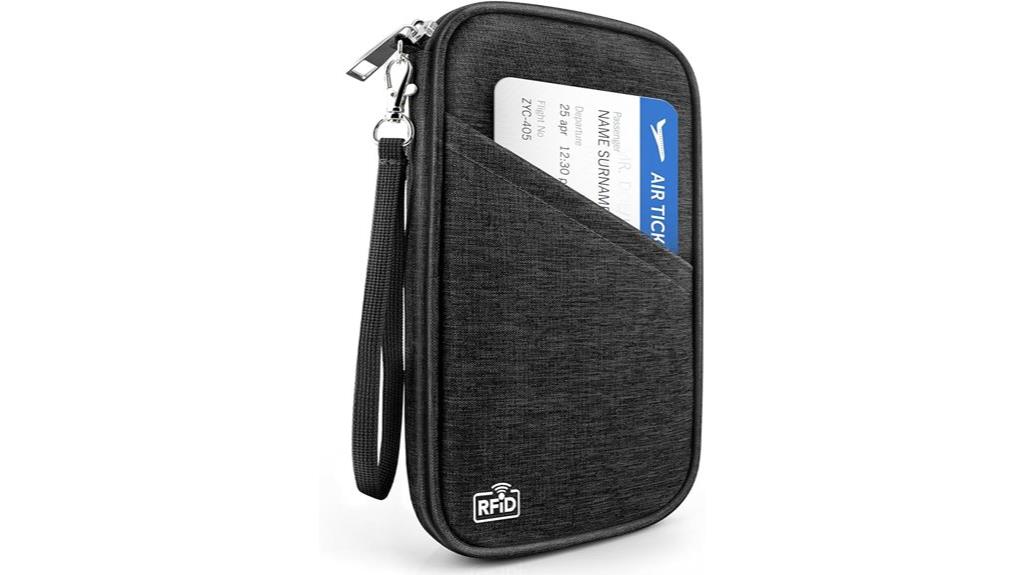 rfid passport travel organizer