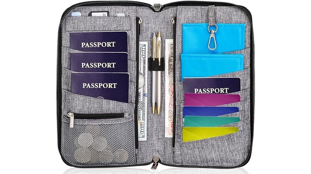 rfid passport wallet holder