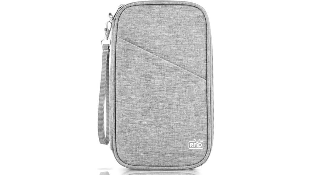 rfid travel wallet organizer