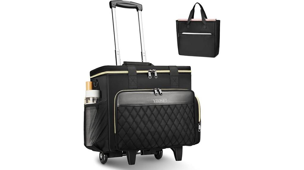 rolling laptop teacher bag
