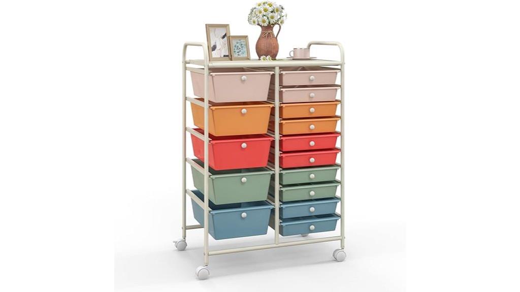 rolling storage cart