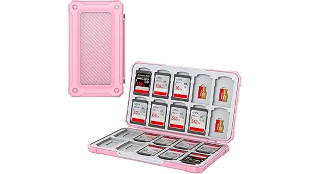 sd card storage organizer