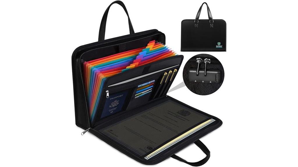 secure a4 fireproof binder