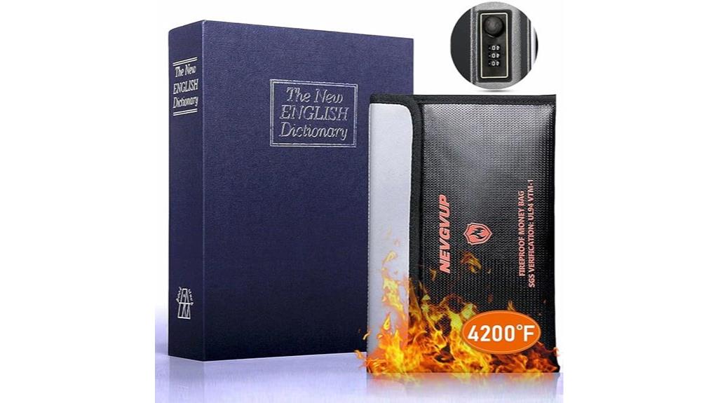 secure dictionary book safe