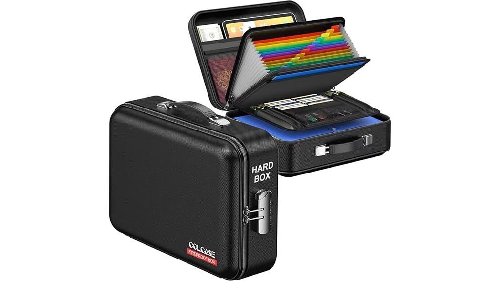 secure fireproof document storage