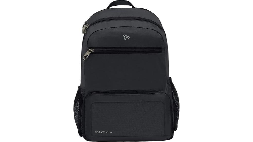 secure lightweight foldable backpack