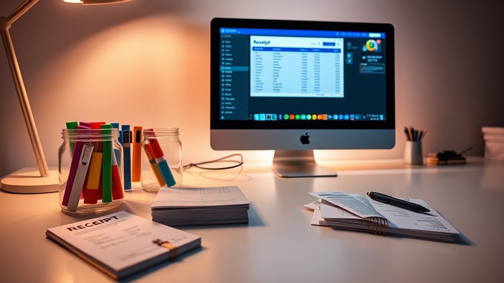 secure organized digital receipt storage