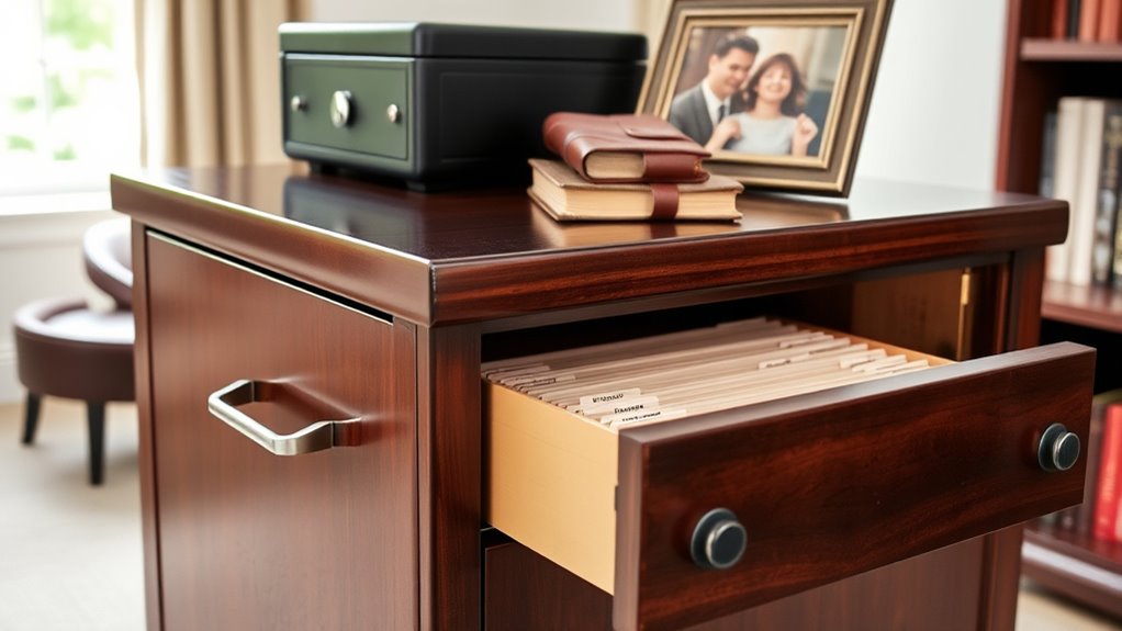 secure organized document storage