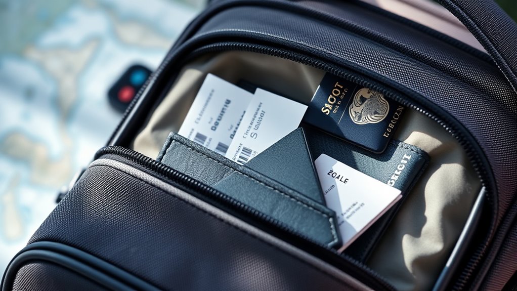 secure organized travel documents