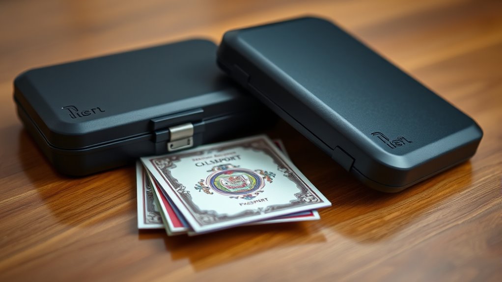 secure portable document storage