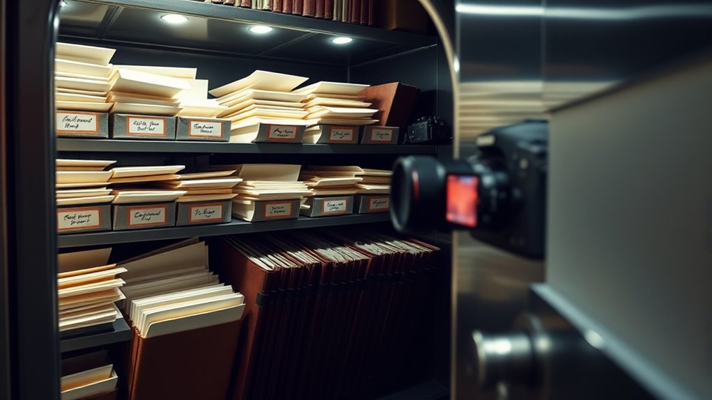 secure storage for important documents
