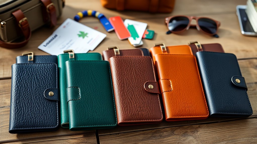 secure travel passport holders