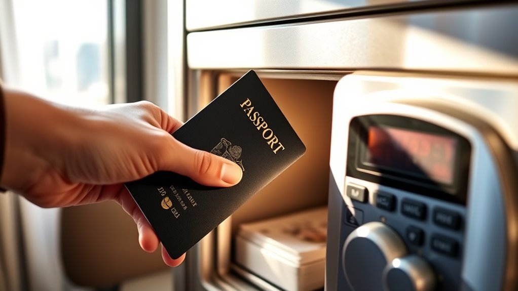 secure valuables with safes