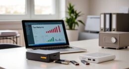 securely save electronic files