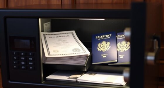 securely store important documents