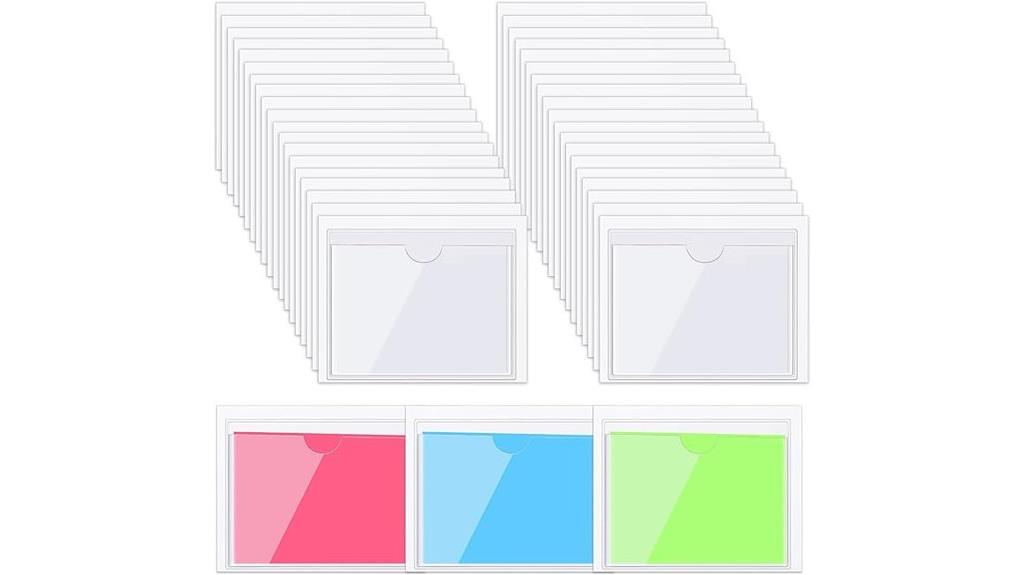 self adhesive storage labels