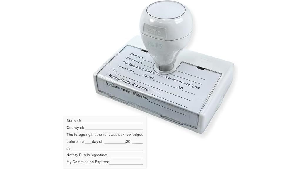 self inking notary stamp