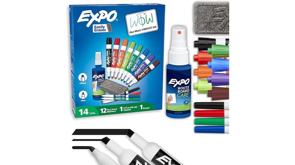 set of 14 markers