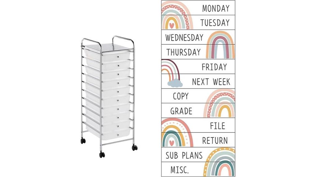 set of twelve storage labels
