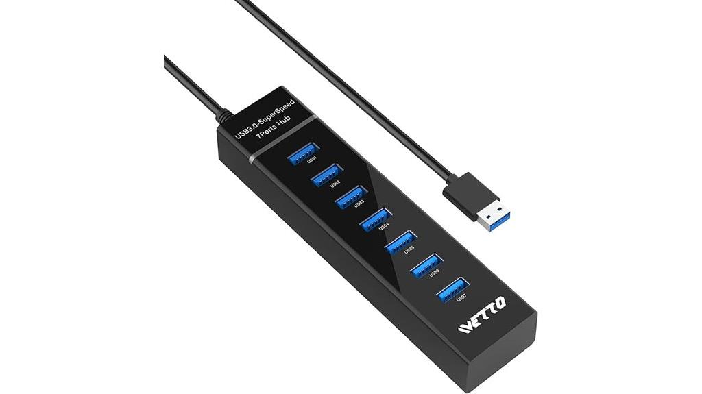 seven port usb hub