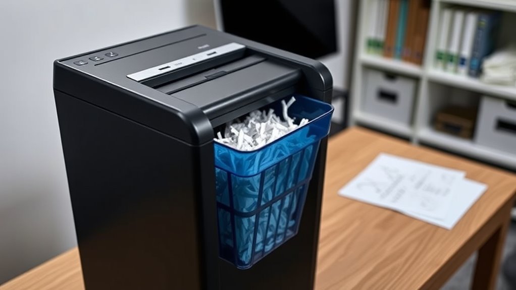 shredder features for efficiency