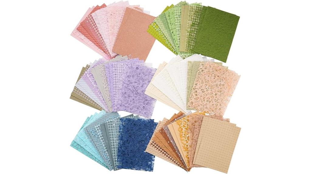 six pack scrapbook supplies