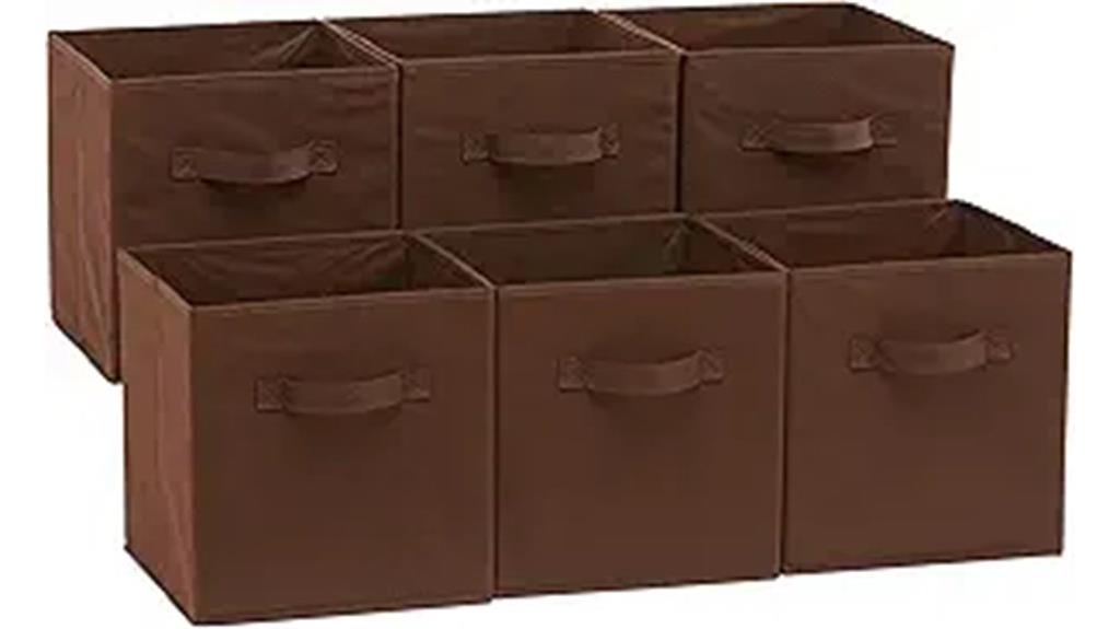 six pack storage bins
