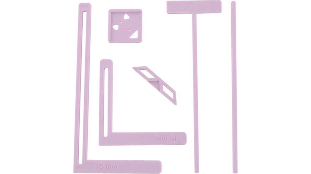 six piece bookbinding set