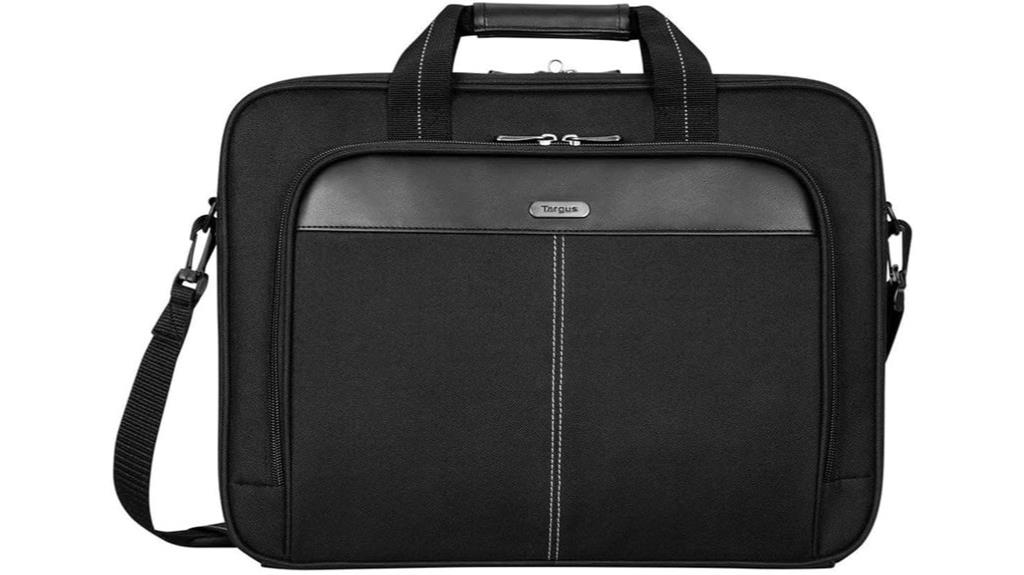 slim unisex briefcase with shoulder