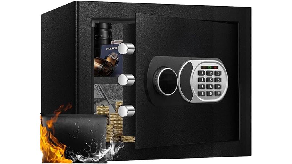 small fireproof waterproof safe
