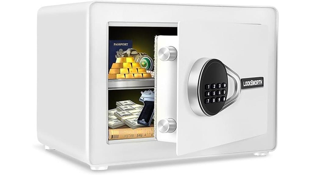 small safe with alarm