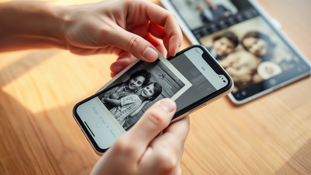 smartphone photo digitization tips