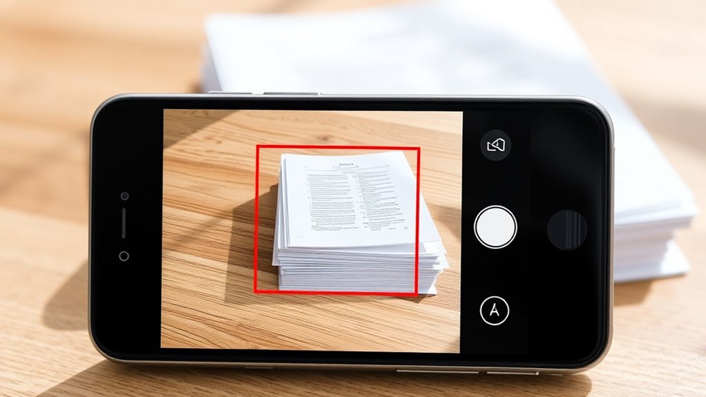 smartphone scanning for documents