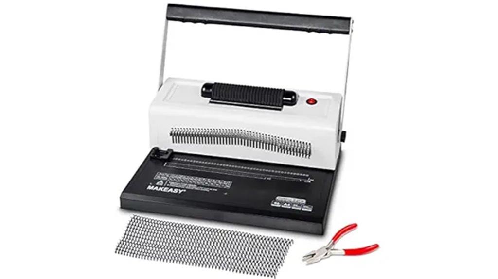 spiral coil binding machine