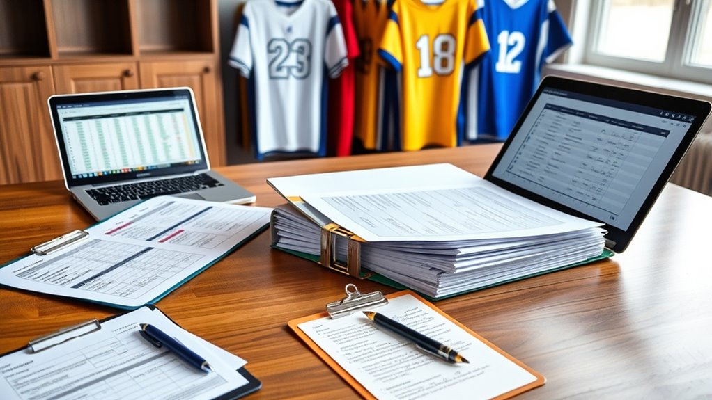sports team document management