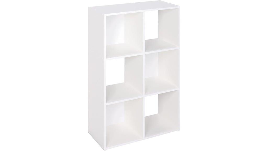 stackable cube storage organizer