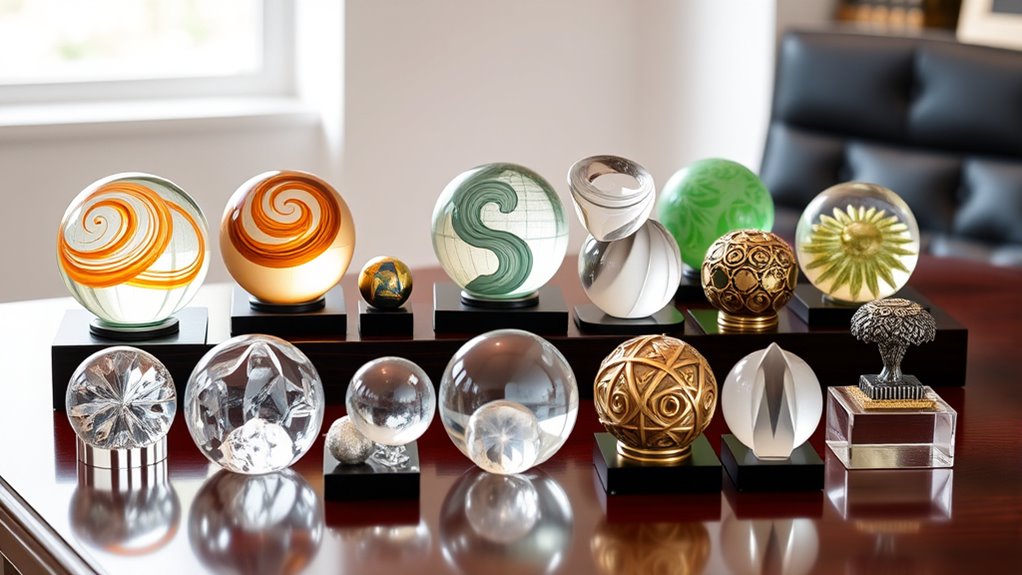 stylish functional paperweights collection