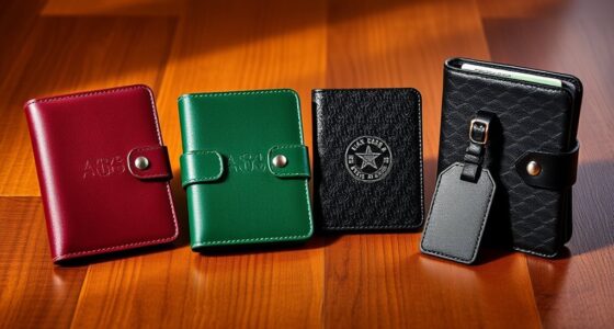 stylish secure passport gift sets