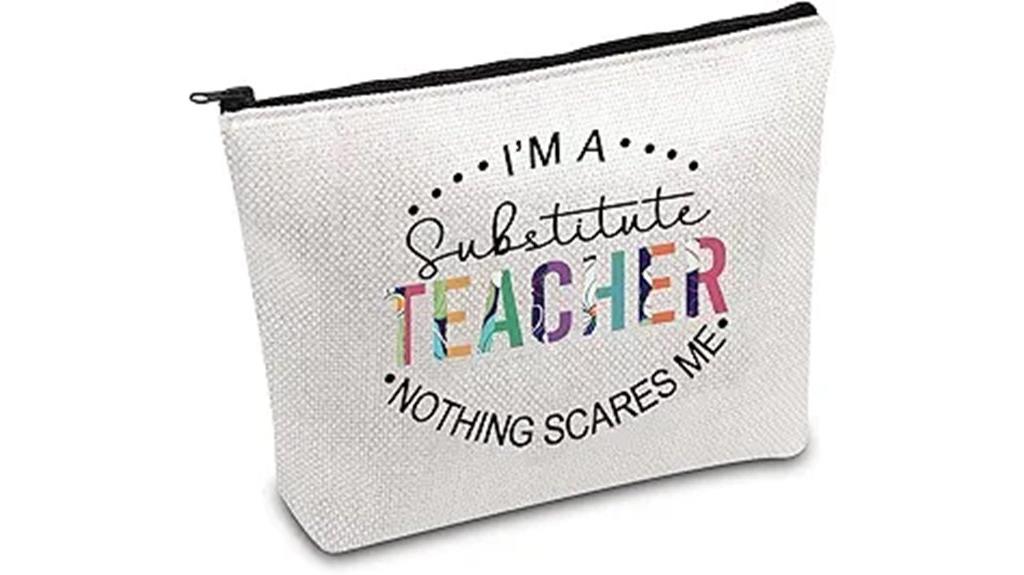teacher gift makeup bag