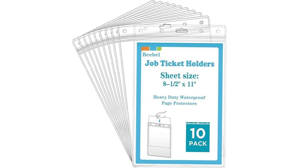 ten pack job ticket holders